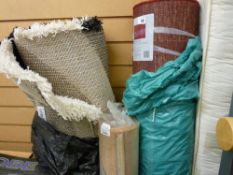 Parcel of miscellaneous rugs