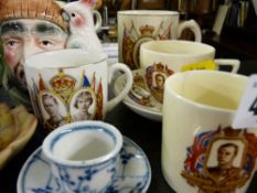 Parcel of ornamental china including good commemorative ware