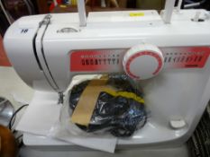 Modern Toyota electric sewing machine with pedal E/T