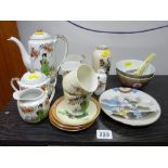 Parcel of Oriental teaware and china
