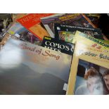 Quantity of mainly Welsh vinyl records