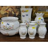 Quantity of Aynsley 'Cottage Garden' china and other Aynsley items