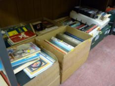 Very large parcel in several boxes of mixed books, CDs, software etc