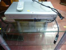 Video/DVD combi player and a TV stand E/T