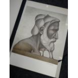 An unframed limited edition (90/150) lithograph by JOSE MARIA SUBIRACHS (Spanish sculptor 1927-