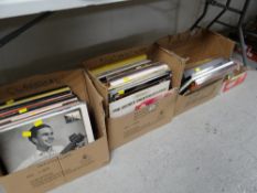 A quantity of classical, folk, jazz & world vinyl records together with some good spoken word