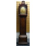 A LATE EIGHTEENTH CENTURY LONDON LONGCASE CLOCK mahogany encased and inscribed William Hannington of