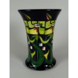 A 2011 MOORCROFT LIMITED EDITION (63/75) CYLINDRICAL PLANTER with flared neck, (6/158), in the