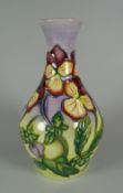 A ONE OFF 2006 MOORCROFT LIMITED EDITION (8/372) NARROW NECK VASE by Wendy Mason (Moorcroft's number