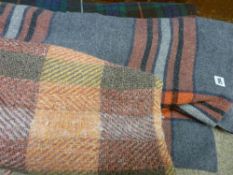 Small parcel of travel blankets