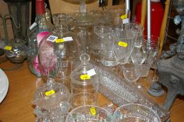 Parcel of mixed glassware and similar items