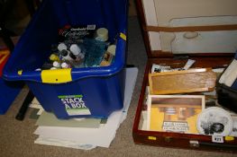Large parcel of artist's materials and craft materials