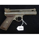 'The Webley Senior' vintage air pistol