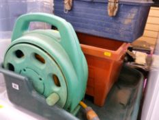 Hozelock garden hose reel etc