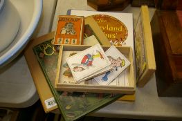 Vintage playing card sets, children's books etc
