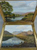 R McKAY oils on canvas, a pair - pleasing Lake District scenes - 1. 'Langdale' and 2. 'Blea Tarn',