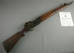 ITEM WITHDRAWN-EU LEGISLATION A DE-ACTIVATED FRENCH MAS MODEL 36 BOLT ACTION MILITARY RIFLE, 7.5mm,