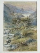 KEITH ANDREW watercolour - 'Dolbadarn Castle from Nant Peris', signed, 18 x 28 cms