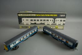 MODEL RAILWAY - Wrenn 'Brighton Belle' Southern Electric two car set W3004/5 BR blue/grey, boxed