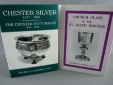 BOOKS - 'Chester Silver 1837-1962' and 'Church Plate of the St Asaph Diocese' by Maurice H Ridgway