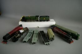 MODEL RAILWAY - Hornby Dublo spare parts - City of Liverpool three rail chassis castle class loco '