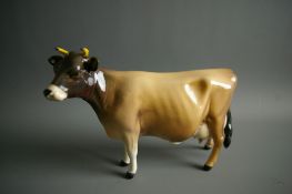 A BESWICK POTTERY JERSEY COW 'Newton Tinkle' no. 1345