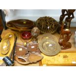 Good collection of mid Century and modern treen ware