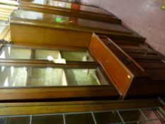 Edwardian mahogany two door bookcase with single frieze drawer and two door cupboard base