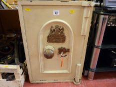 John Port Manufacturer, Mill Street, Manchester compact safe with key