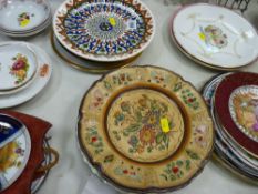 Quantity of decorative and other plates including George V and Queen Mary, Queen Victoria