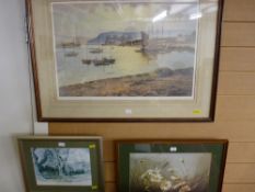 WARREN WILLIAMS ARCA limited edition (163/850) print - Conwy and Harbour, a KEITH ANDREW print -