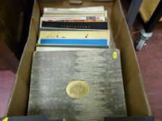 Quantity of LP records, mostly classical