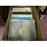 Quantity of LP records, mostly classical