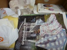 Quantity of quilter's and crafter's magazines, a selection of needlework patterns etc