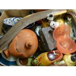 Mixed box of collectables and ornamental ware