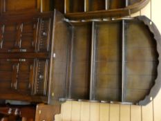 Oak Priory style Dutch top dresser