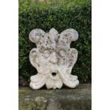 Gartenfigur.Wasserspeier. Steinguss. H: 32 cm. 20.00 % buyer's premium on the hammer price 19.00 %