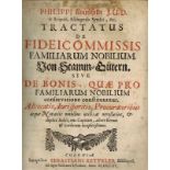 Knipschildt Philipp.Tractatus De Fidei Commissis und Index Rerum et Verborum in Tractatu De