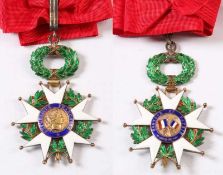 Frankreich. Orden der Ehrenlegion - Ordre de la Légion d'Honneur. Kommandeurkreuz.Silber,