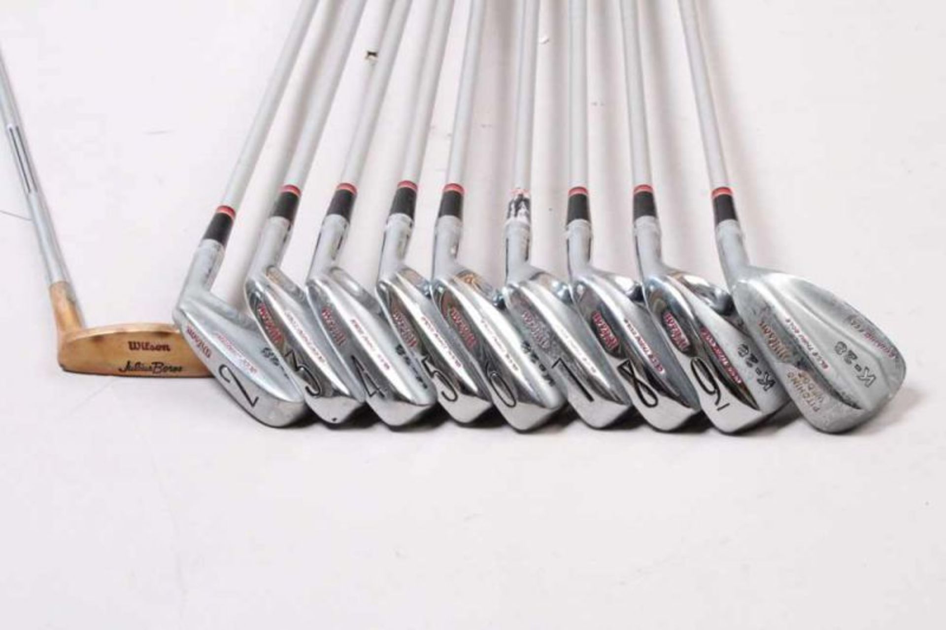 Golfset.Wilson K-28, Eisen 2-9, PW, Patter sowie Holz 1,3, 4 und 5, Aqua Tite, 4300 Strata Bloc, - Bild 2 aus 5