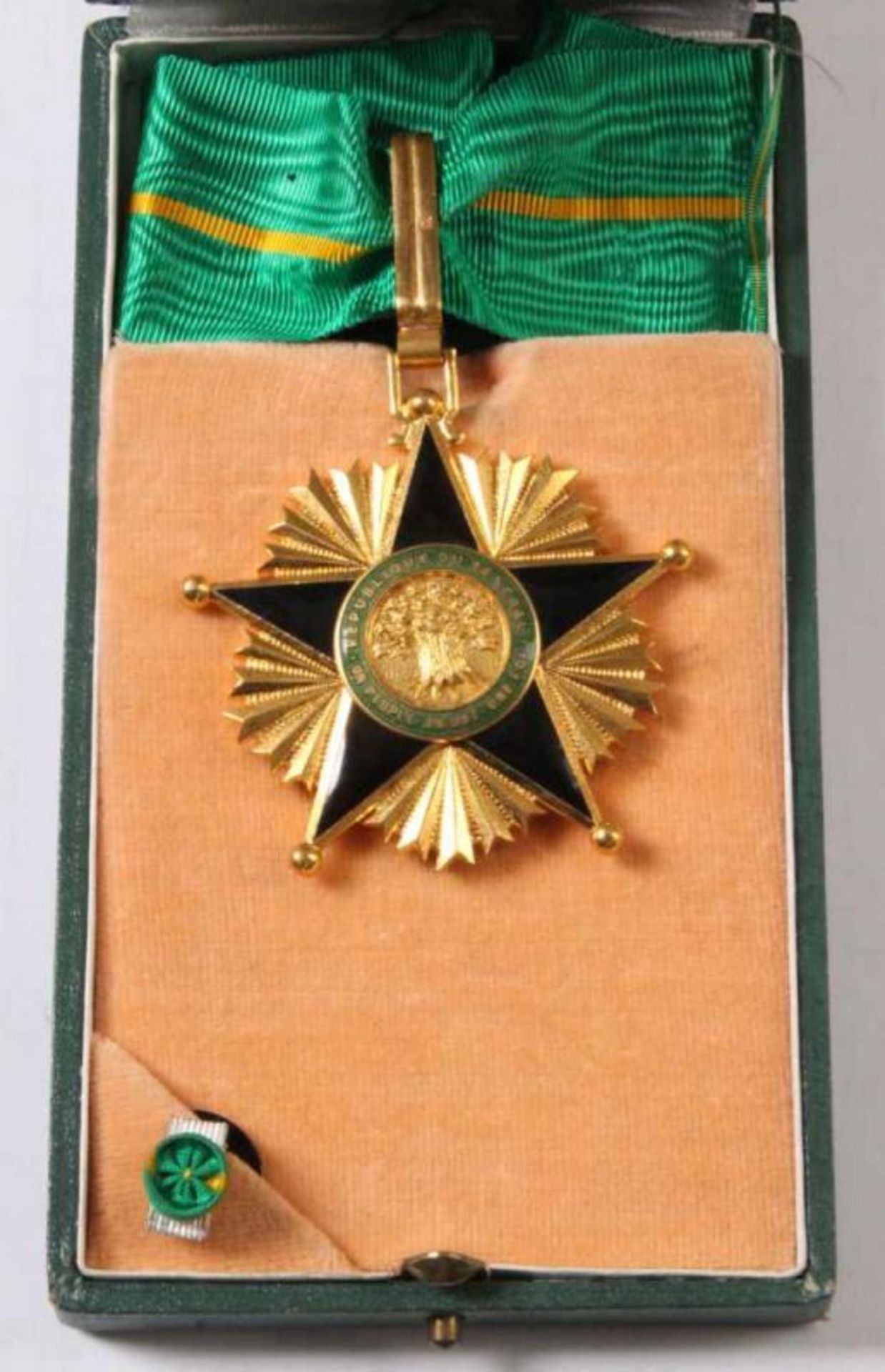 Senegal. Verdienstorden - Ordre du Mérite.Komtur. Silber, vergoldet und emailliert. Anfertigung - Bild 2 aus 2