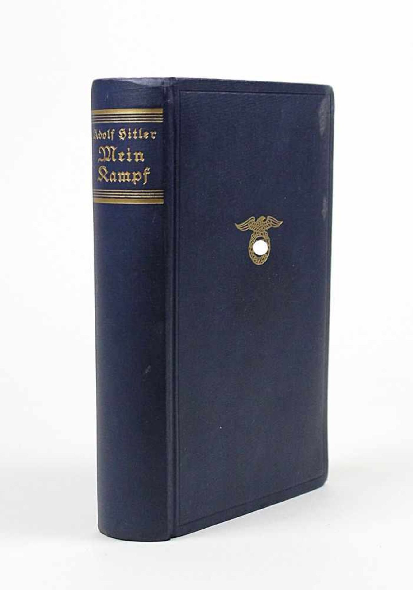 Hitler, Adolph, Mein Kampf, zwei Bände in einem Band, 63. Auflage, Verlag Franz Eher Nachfolger, - Image 2 of 2