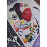 Kandinsky, Wassily (1866 - 1944), Ohne Titel - Komposition, Farblithographie, 37 x 50 cm (