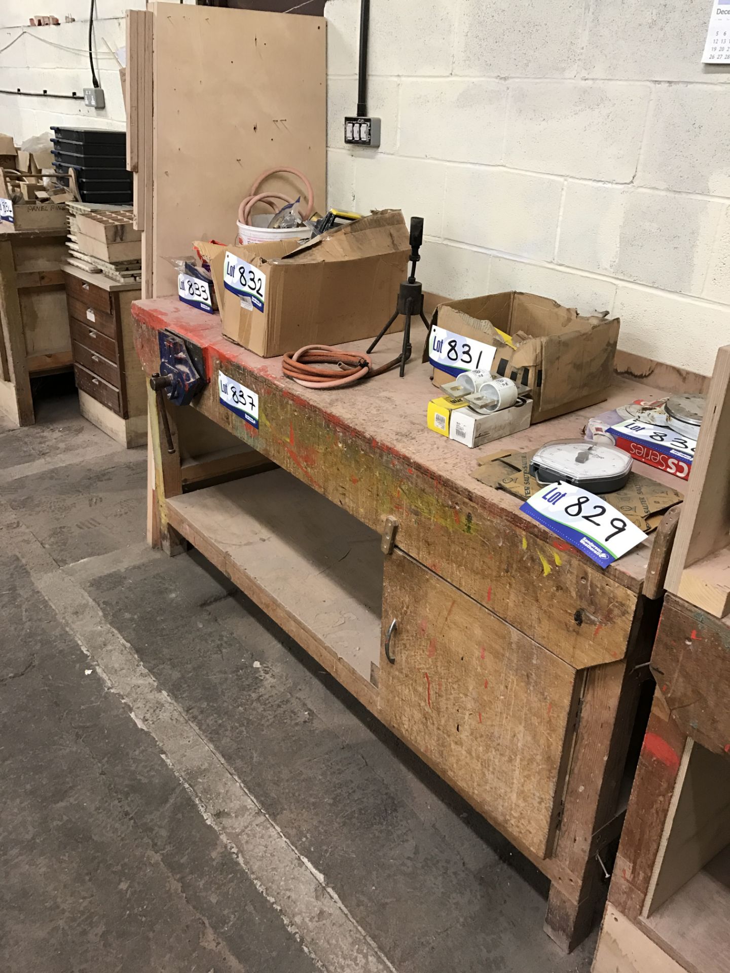 Woodworkers Bench with Record Joiners Vice