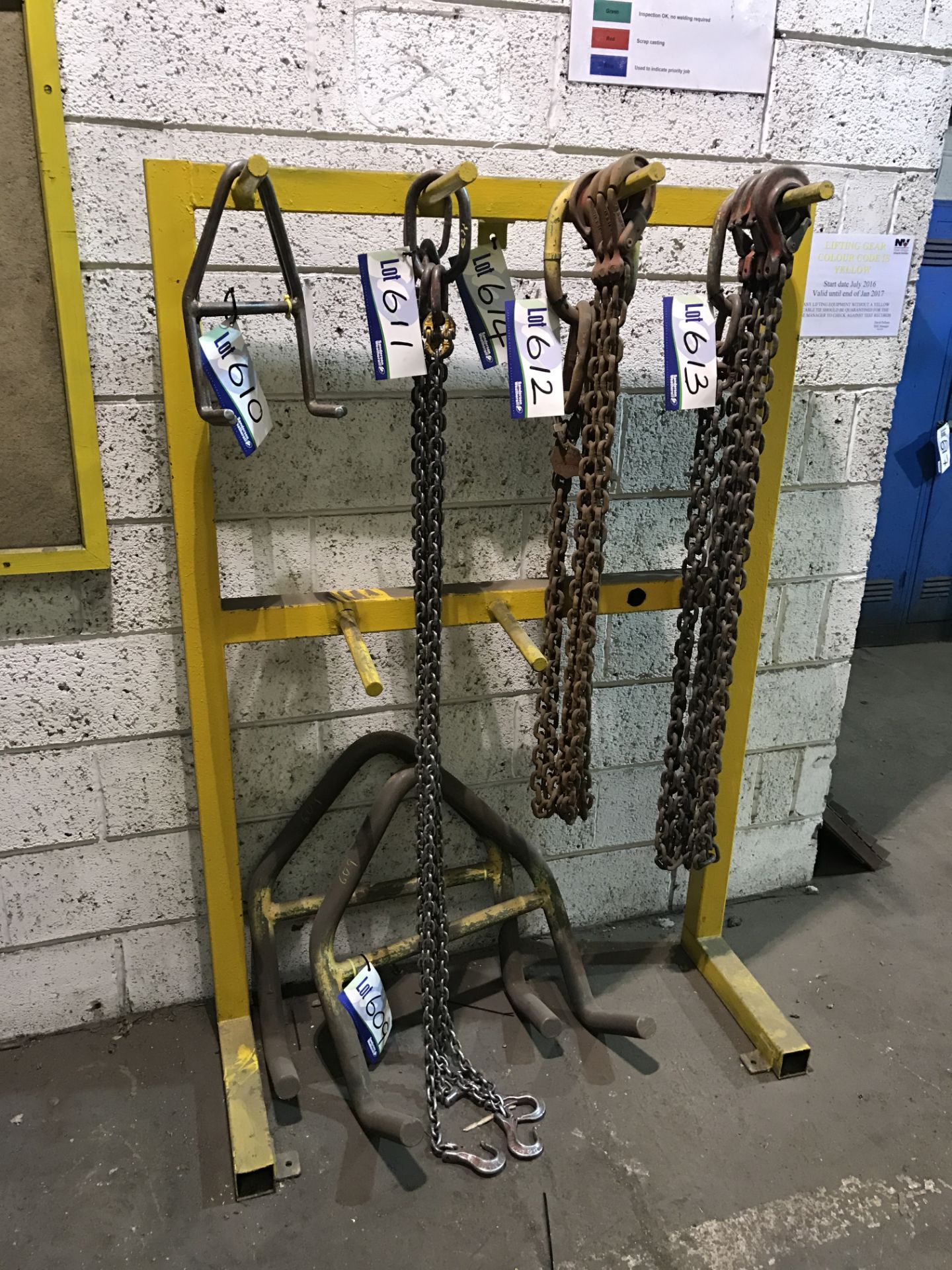 Steel Lifting Gear/Chain Rack