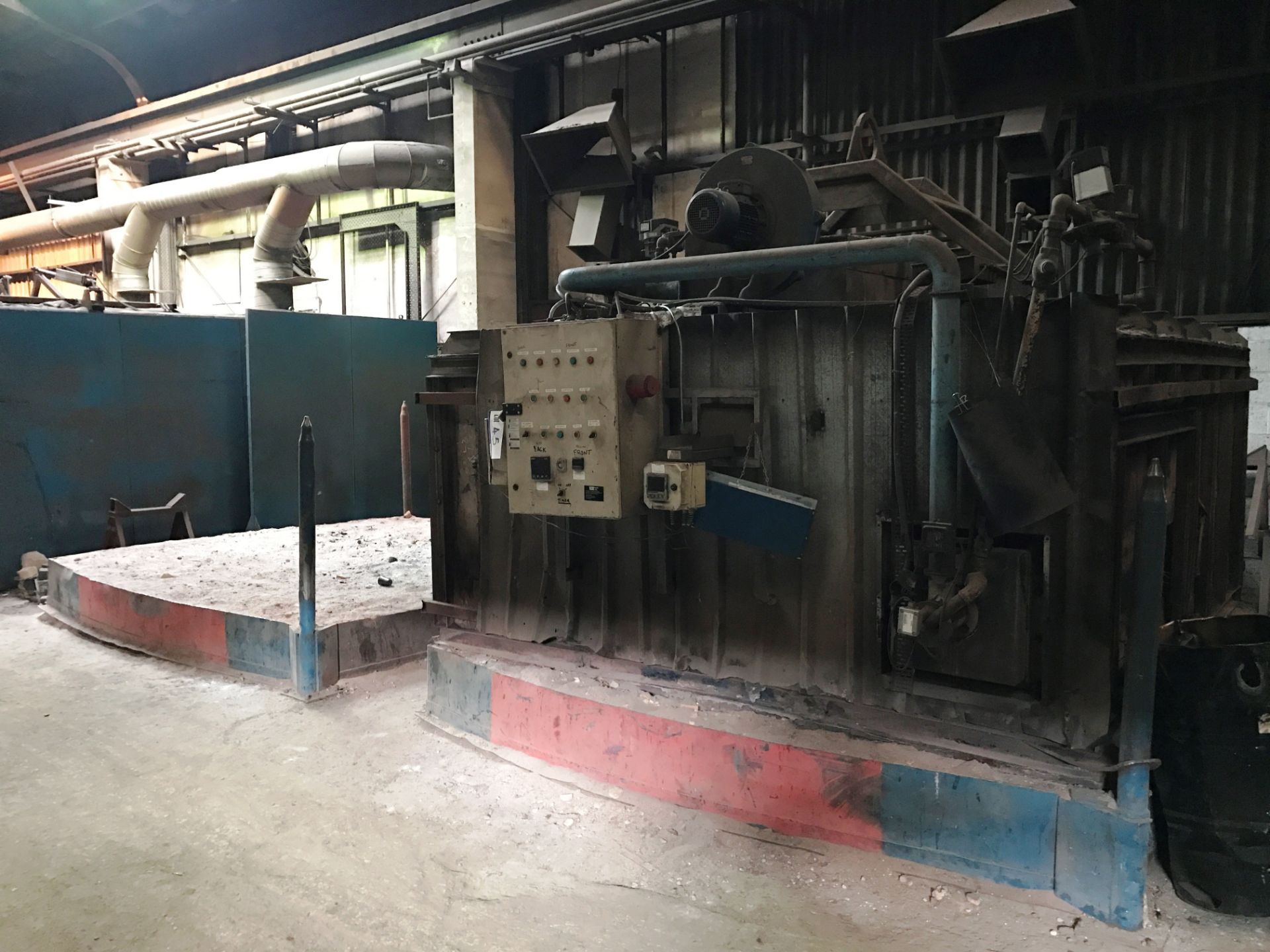 Top Hat Annealing Oven, 3500mm x 3400mm x 1400mm H - Image 2 of 2