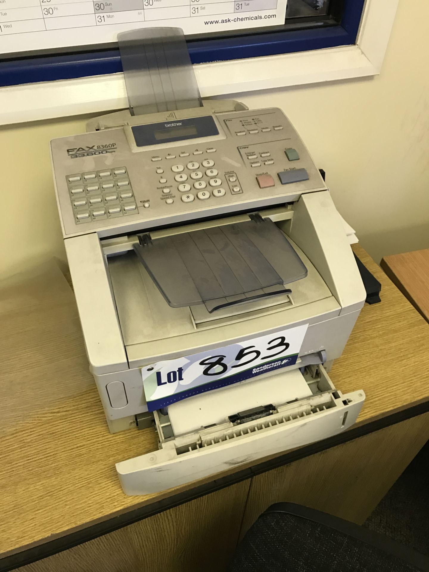 Brother Fax 8360P High Speed Laser Fax Machine