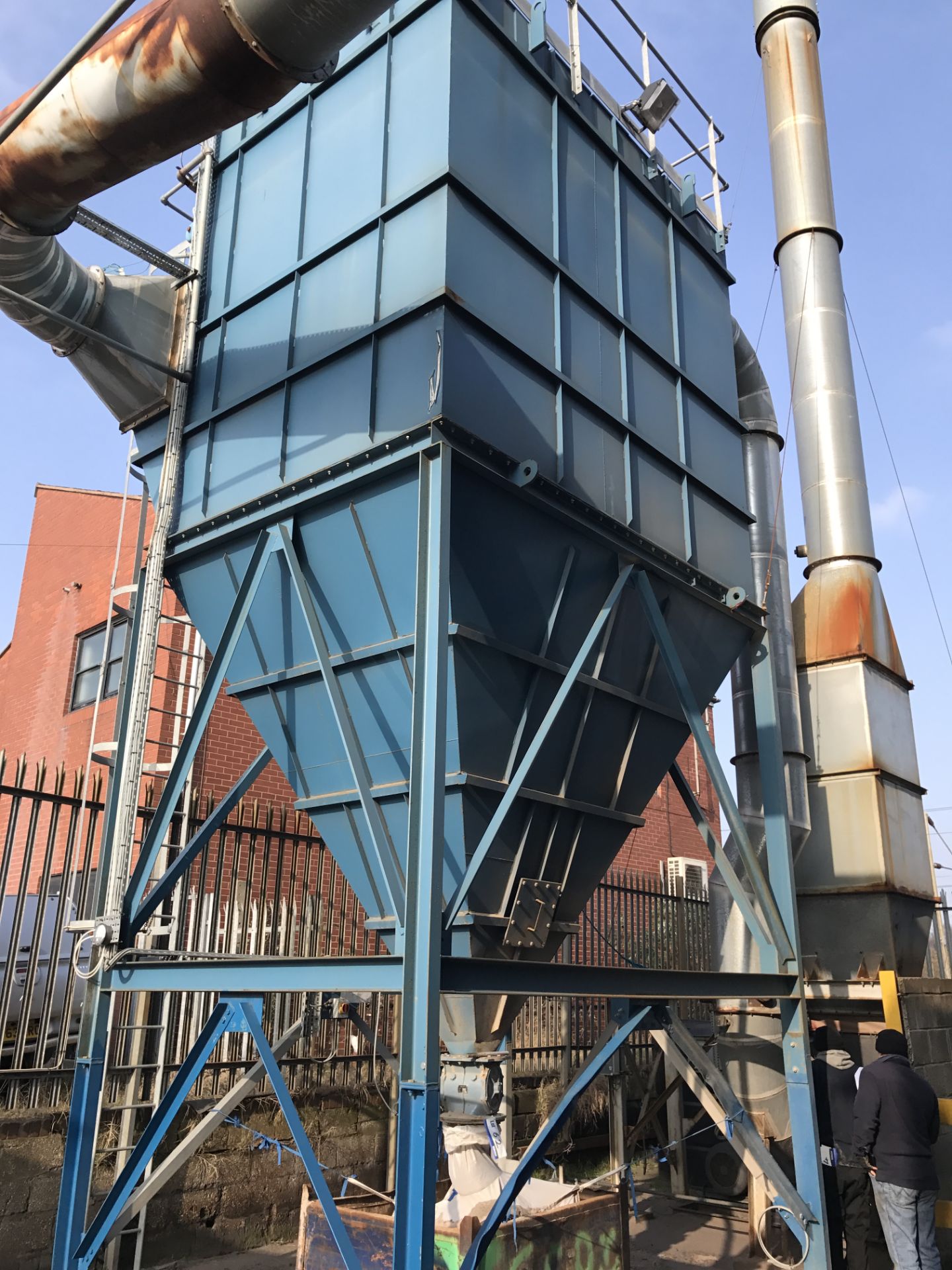 Reclaimed Sand Silo c/w Rotary Valve [Please Note: