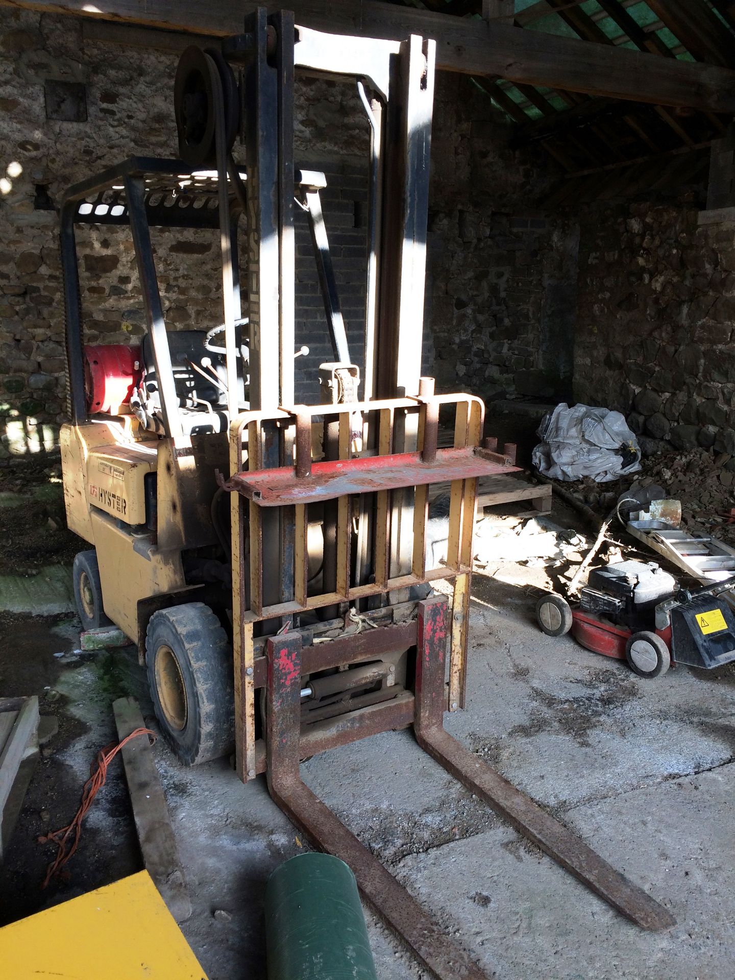 Hyster H1-75XL 175 Gas Forklift Truck - Image 3 of 3