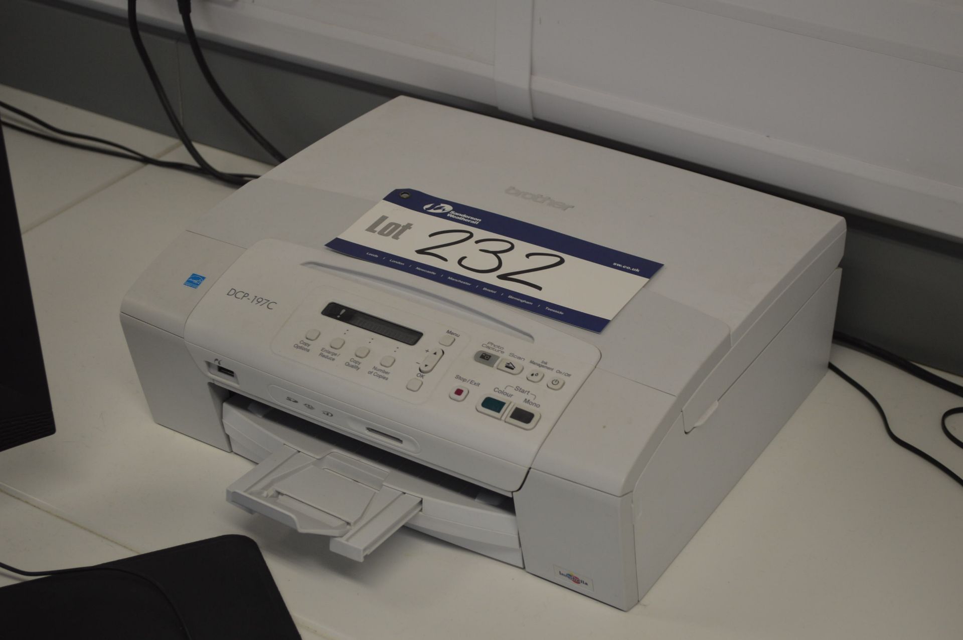 Brother DCP-197C Flat Bed Scanner/ Printer (lot located at Unit 3 Glover Centre, Egmont Street,
